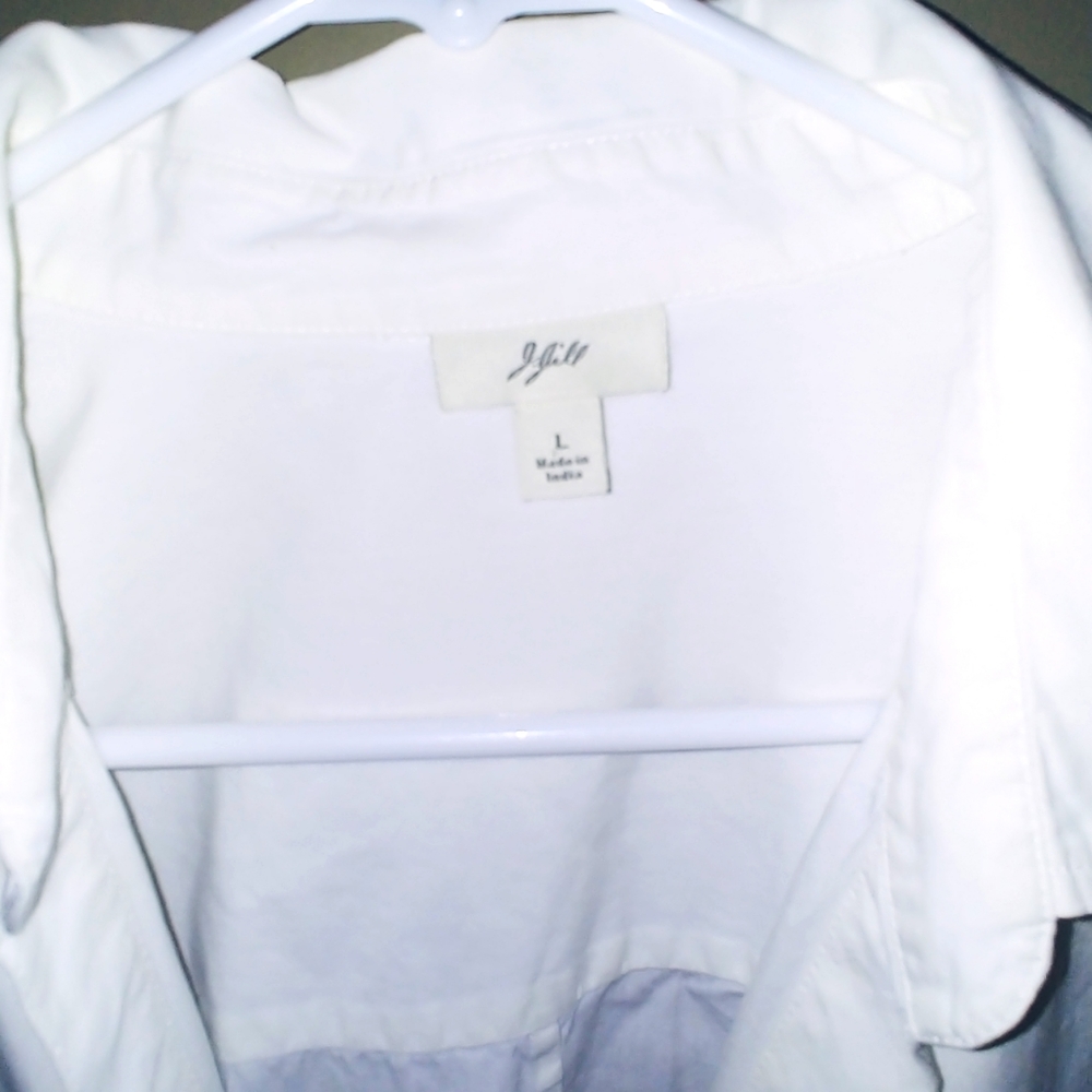 White shirt  by J. Jill